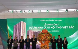 Thái Nguyên;
TNG LAND khởi công xây dựng dự án nhà ở xã hội ngày đầu xuân