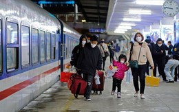 Ngành đường sắt đã phục vụ hơn 1.800 chuyến tàu dịp Tết Nguyên đán 2026