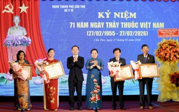 Cần Thơ Họp mặt Kỷ niệm 71 năm Ngày Thầy thuốc Việt Nam