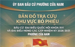 Phường Cửa Nam triển khai “bản đồ số” hỗ trợ cử tri tra cứu khu vực bỏ phiếu
