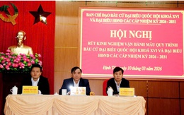 Thanh Hóa: Xã Định Tân vận hành thử quy trình bỏ phiếu bầu cử