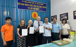 Đoàn Vương quốc Anh thăm, làm việc với Hội Nạn nhân chất độc da cam/dioxin TP.HCM