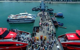 Một số tuyến tàu cao tốc ra đảo ở Quảng Ninh tăng giá vé