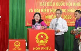 Tính đến 15 giờ ngày 15/3, có hơn 2,7 triệu cử tri TP Cần Thơ đi bỏ phiếu