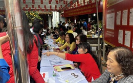 Hà Nội: Tỉ lệ cử tri đi bầu cử đạt gần 96% tính đến 17h ngày 15/3