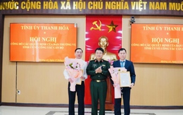 Công bố quyết định cán bộ: Kiện toàn tổ chức, nâng cao hiệu lực, hiệu quả điều hành