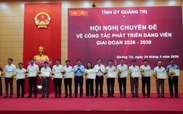 Quảng Trị: Nâng cao chất lượng công tác phát triển đảng viên, đáp ứng yêu cầu nhiệm vụ trong giai đoạn mới