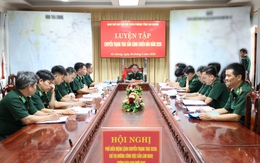 Ban Chỉ huy BĐBP tỉnh An Giang luyện tập chuyển trạng thái sẵn sàng chiến đấu năm 2026