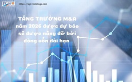 Tăng trưởng M&A năm 2026 được dự báo sẽ được nâng đỡ bởi dòng vốn dài hạn