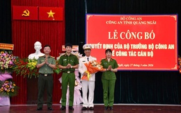 Đại tá Nguyễn Thành Long làm Phó Giám đốc Công an tỉnh Quảng Ngãi