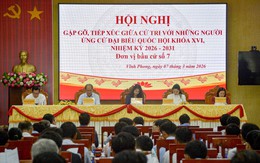 Ứng cử viên ĐBQH khoá XVI đơn vị bầu cử số 7 tiếp xúc cử tri tại xã Vĩnh Phong và Vĩnh Thuận