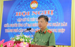 Giám đốc Công an TP Cần Thơ tiếp xúc cử tri: Lan tỏa thông điệp “Gần dân, sát dân, vì Nhân dân phục vụ”