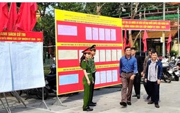 Thanh Hóa: Công an phường Hạc Thành chủ động giữ vững an ninh, trật tự phục vụ bầu cử