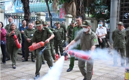 Phường Giảng Võ: Nâng cao năng lực PCCC cho lực lượng cơ sở