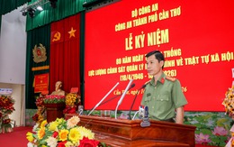 Kỷ niệm 80 năm Ngày truyền thống lực lượng Cảnh sát QLHC về TTXH, Công an TP Cần Thơ