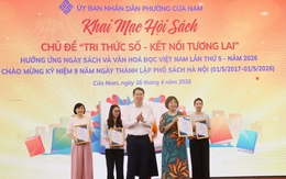 Khai mạc Hội sách phường Cửa Nam năm 2026: Lan tỏa văn hóa đọc, kỷ niệm 9 năm Phố Sách Hà Nội