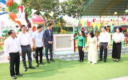 Khánh thành khu vui chơi trẻ em tại Trường Mẫu giáo Vĩnh Viễn 1