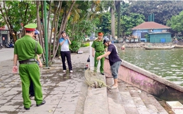 Phường Tây Hồ ra quân lập lại trật tự, chỉnh trang cảnh quan khu vực hồ Tây