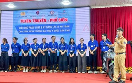 Cần Thơ tuyên truyền pháp luật, kỹ năng lái xe an toàn cho sinh viên