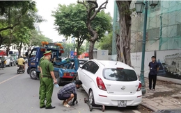 Công an phường Cửa Nam ra quân quyết liệt, siết chặt kỷ cương trật tự đô thị