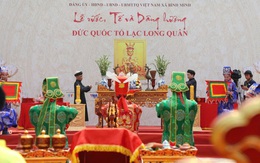Tổ chức trọng thể Lễ rước, tế và dâng hương Đức Quốc Tổ Lạc Long Quân