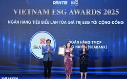 SeABank ghi dấu ấn trách nhiệm xã hội tại Vietnam ESG Awards và Tin Dùng Việt Nam 2025