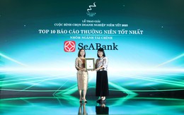 SeABank được vinh danh Top 10 Báo cáo thường niên tốt nhất 2025