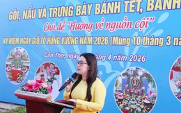 Cần Thơ: Khai mạc Hội thi gói và nấu bánh Tét, bánh Chưng