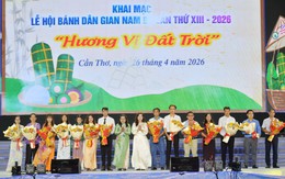 Cần Thơ khai mạc Lễ hội Bánh dân gian Nam Bộ lần thứ XIII