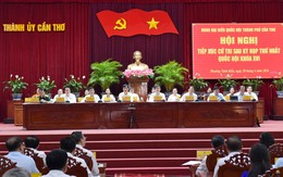 Trưởng ban Tổ chức Trung ương Nguyễn Duy Ngọc tiếp xúc cử tri tại TP Cần Thơ