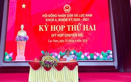 Kỳ họp chuyên đề HĐND xã Lục Nam khóa II: Hoàn thiện quy chế, kiện toàn tổ chức bộ máy