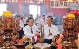 Chủ tịch Quốc hội Trần Thanh Mẫn: Thăm, tặng quà gia đình chính sách và công nhân lao động tại An Giang