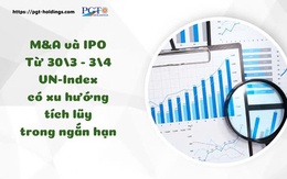 M&A và IPO (Từ 30/3 - 3/4): VN-Index có xu hướng tích lũy trong ngắn hạn
