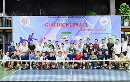 Sôi động Giải Pickleball Hội Phụ tùng máy công trình Hà Nội 2026