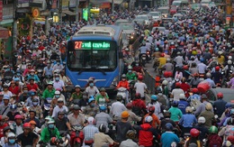 Việt Nam có mức độ phụ thuộc vào xe hai bánh cao nhất châu Á