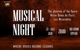 ROX Group đồng hành kiến tạo trải nghiệm nghệ thuật cùng Musical Night