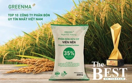 Phân bón hữu cơ Greenma được vinh danh tại The Best of Vietnam 2026