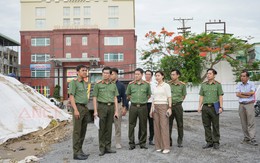 Công an TP Cần Thơ kiểm tra công tác chuẩn bị lễ khởi công Nhà ở lực lượng vũ trang CAND