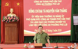 Công an phường Phú Lợi: Triển khai hiệu quả các chương trình, kế hoạch đề ra