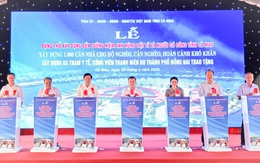 Cà Mau động thổ xây dựng Đền tưởng niệm Anh hùng liệt sĩ và khởi công 1.000 căn nhà nghĩa tình