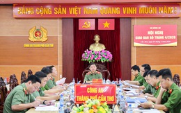 Công an TP Cần Thơ: Đảm bảo duy trì tiến độ, không để “đứt gãy” công việc trong và sau thời gian nghỉ Lễ 