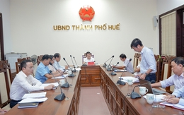 TP Huế: Xử lý các dự án chậm tiến độ, đẩy nhanh giải ngân vốn đầu tư công