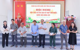 Đoàn ĐBQH tỉnh An Giang, đơn vị số 7 tiếp xúc cử tri xã Vĩnh Bình