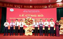 Bệnh viện Ung bướu tỉnh Thanh Hóa đạt tiêu chuẩn hạng I