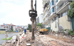 Dự án cải tạo môi trường hồ Tứ Liên từng bước tháo gỡ “điểm nghẽn” mặt bằng