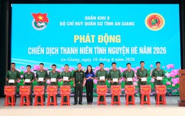 Bộ CHQS tỉnh An Giang phát động chiến dịch thanh niên tình nguyện hè năm 2026