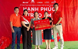 Mang yêu thương đến những điểm trường còn nhiều khó khăn