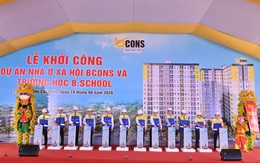 TP.HCM: Khởi công Dự án Nhà ở xã hội Bcons và trường học B.School