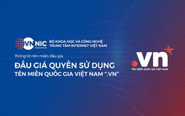 Ok.vn đạt mức trả giá cao nhất trong đợt đấu giá tên miền ".vn"