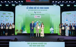 Bảo hiểm Quân đội được vinh danh Top 10 Doanh nghiệp ESG Việt Nam Xanh 2026 ngành Bảo hiểm